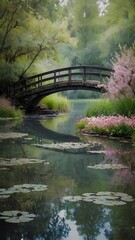 bridge over the river