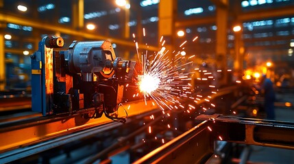 Factory Welding Operation