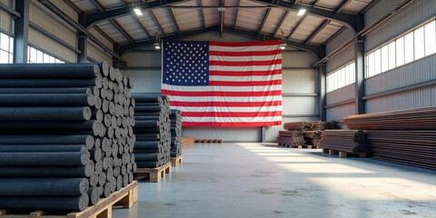 U.S. Steel Tariffs Warehouse
