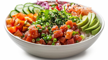 Iconic Hawaiian Poke Dish on white background.PNG