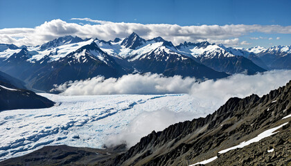 La majest&eacute; des montagnes enneig&eacute;es