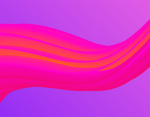 Abstract Gradient Background with Fluid Shapes in Blue, Pink, and Purple