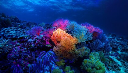 coral reef in the red sea