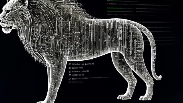 Digital Lion in Binary Landscape