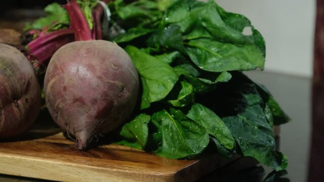 red beets in the market