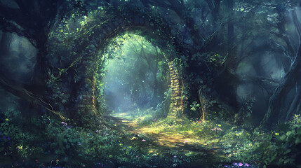 mysterious enchanting hidden alcove