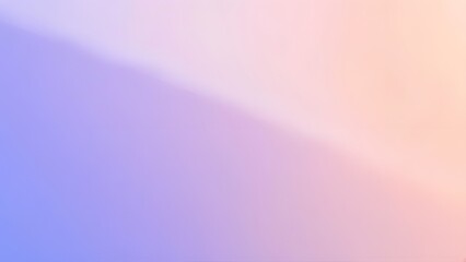 Soft Gradient from Purple to Peach - Light Color Background