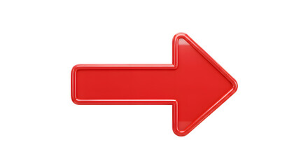Red arrow illustration. Red arrow symbol. Red arrow icon. Arrows vector. Vector illustration
