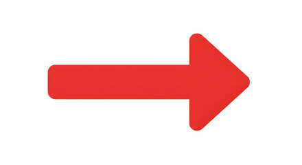 Red arrow illustration. Red arrow symbol. Red arrow icon. Arrows vector. Vector illustration