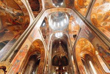 interior of the church