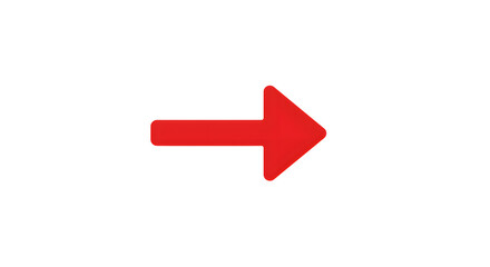 Red arrow illustration. Red arrow symbol. Red arrow icon. Arrows vector. Vector illustration