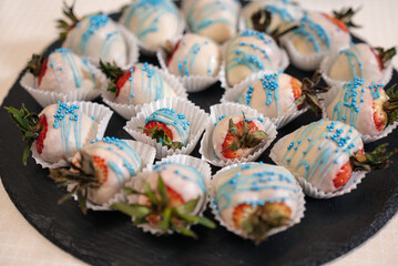 easter cake with eggs