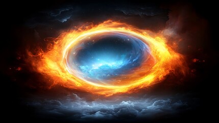 Fototapeta premium Cosmic Ring of Fire