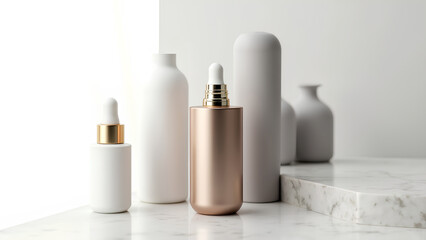 Cosmetic Skincare Set Packaging, Luxurious Skincare Bottles, Discover the Elegance of Cosmetic Skincare Set Packaging