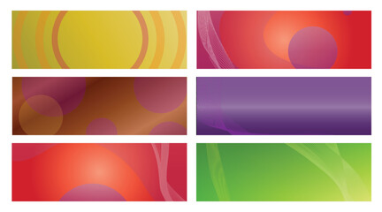 Obraz premium Abstract Colorful Geometric Backgrounds (6)