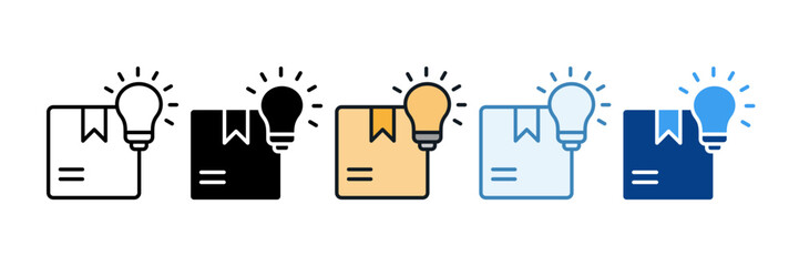 Product Innovation  Icon Set Multiple Style Collection