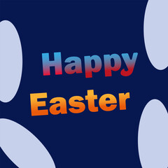 elements of Easter banners, posters, invitations.