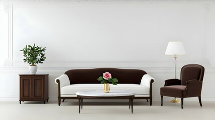 Elegant Classic Living Room Interior Design