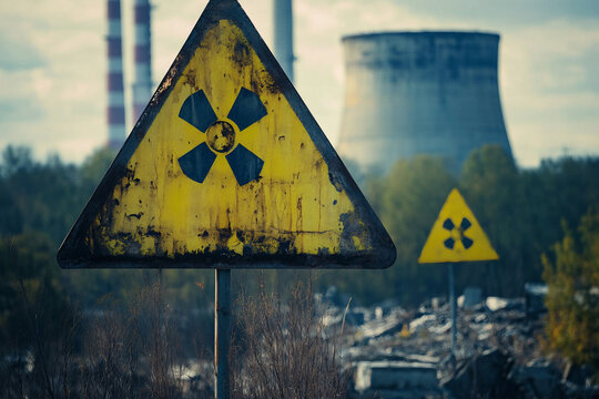 Describe the dangers of radioactive pollution and the sources that contribute to it. 