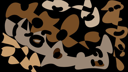 BROWNS AND BLACK
