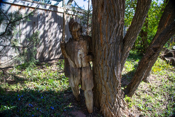 hiding without thought