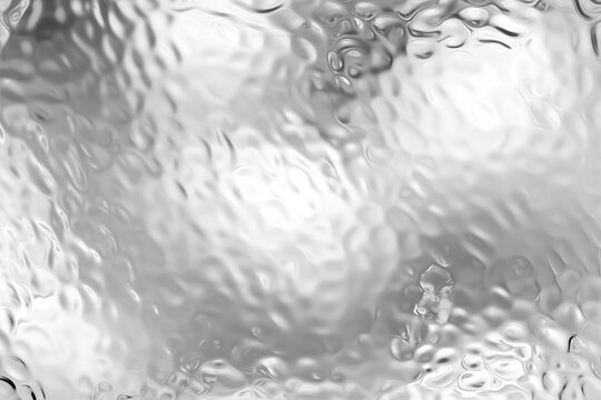 Close-up of frosted hammered glass with bubbly surface pattern in soft light offering an elegant translucent effect suitable for privacy panels, shower enclosures, or decorative abstract backgrounds i