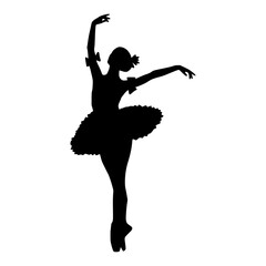 Ballet Silhouette - Elegant Dancer