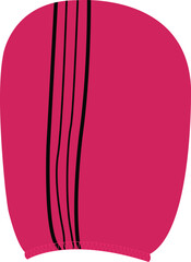 한국 때타월, 목욕타월 일러스트