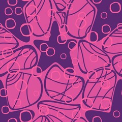 Ocean animals seamless sea starfish pattern for wrapping paper and fabrics and kids clothes print