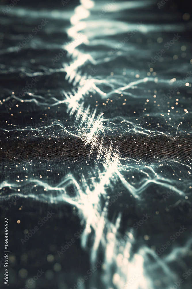 Poster Exploring the depths of alien communication through smooth radio wave pulses in the universe