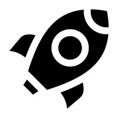 Launch Icon Element For Design