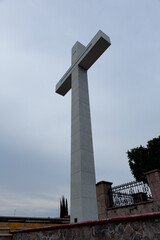 Las Cruz monumental del Arenal, Hidalgo. M&eacute;xico.