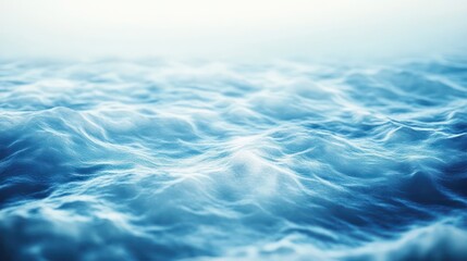 Fototapeta premium Calm ocean waves, coastal background, tranquil scene, nature wallpaper