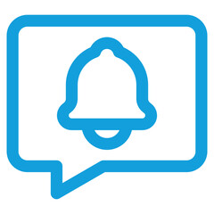 Fototapeta premium Message Notification Icon Element For Design