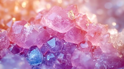 A background with an abstract, mystical crystal texture, created using  modern