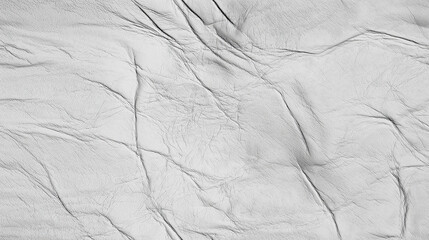 A grayscale leather texture, featuring subtle wrinkles, creases, and a soft, worn appearance