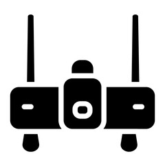 Router Modem Wifi  Glyph Icon