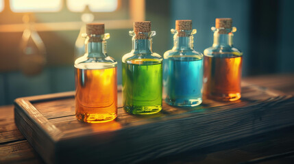 Discover a nostalgic collection of vintage medication bottles that echo the rich history of pharmacy and science.