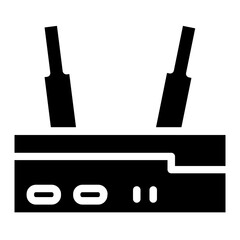Router Modem Wifi  Glyph Icon
