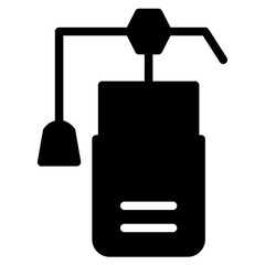 Wildfires Fire Flame Glyph Icon