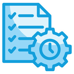 Time Management Icon Element For Design