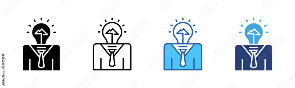 Poster Potential icon sheet multiple style collection