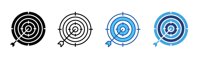 Target icon sheet multiple style collection