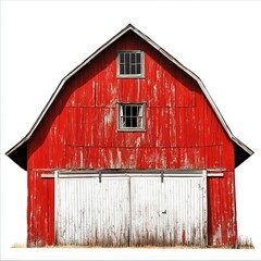 red barn clipart, White background, White background, cut out background, di cut
