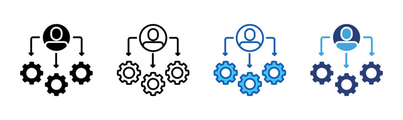 Director icon sheet multiple style collection