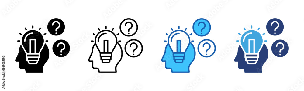 Poster Consideration icon sheet multiple style collection