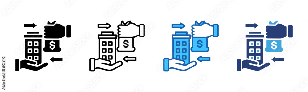 Poster Takeover icon sheet multiple style collection