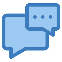 Fototapeta premium Chat Bubble Icon Element For Design