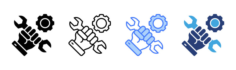 Repairing icon sheet multiple style collection