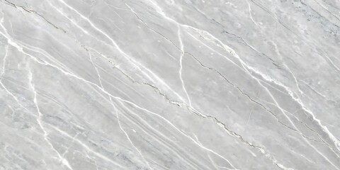 Elegant Light Grey Marble Texture Background with Diagonal Veining Pattern for Interior Design and Architecture Projects